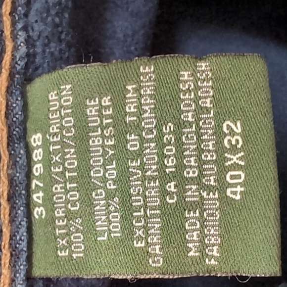 BC Clothing Company Fleece Lined Denim Jeans Size 40x32 NEW - Picture 13 of 15